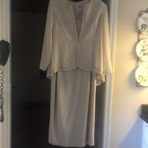 Evening dress with jacket